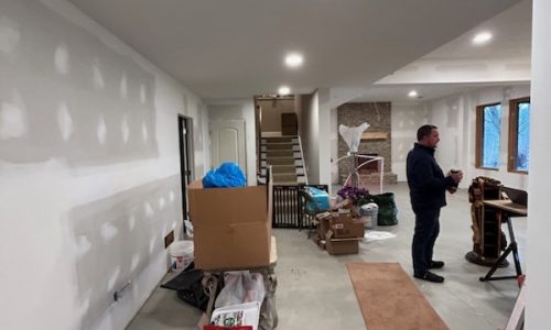 Prepping Basement