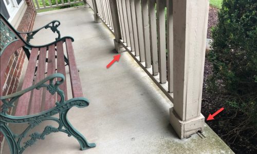 Wood Banister Rot
