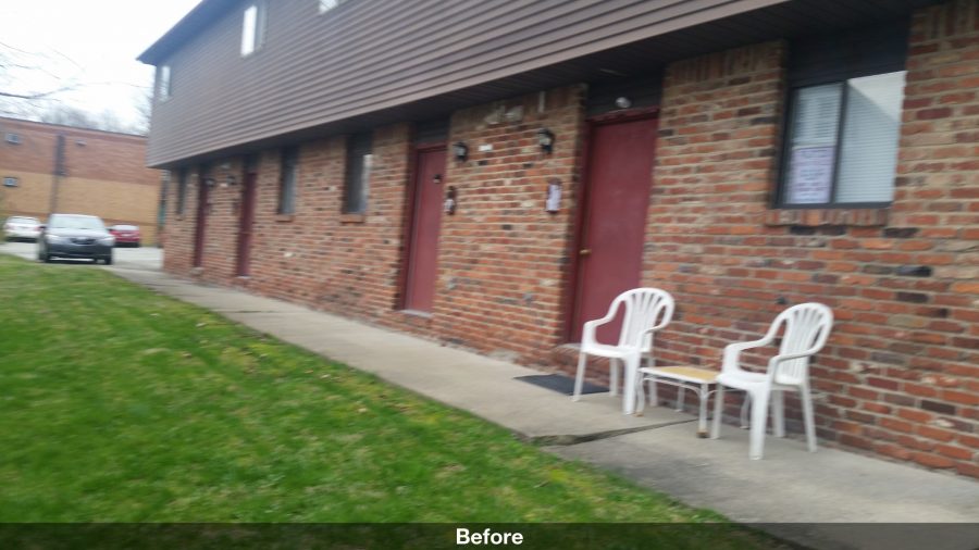 Doors and siding before refinishing Preview Image 1