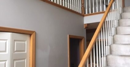 Staircase Painting – Before