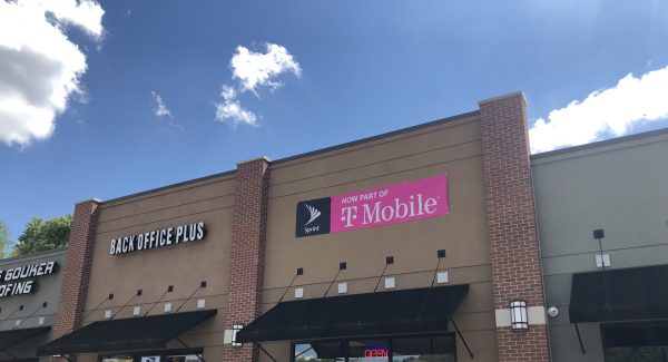 T mobile replacement on Sprint store