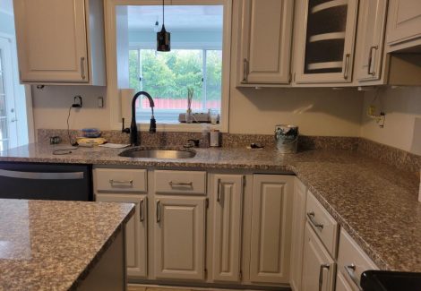 Kitchen cabinet painting in Upper St. Clair