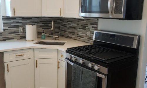 White Painted Cabinets