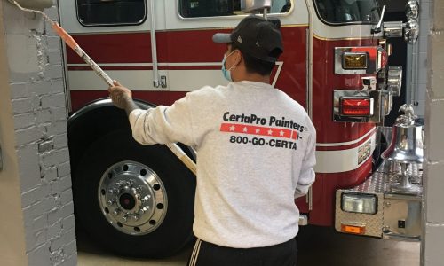 Fire Station Painting