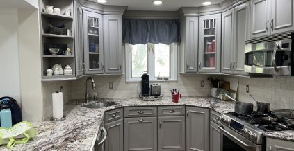 Cabinet Painting Project