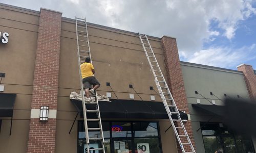 Sign Removal & Renovation