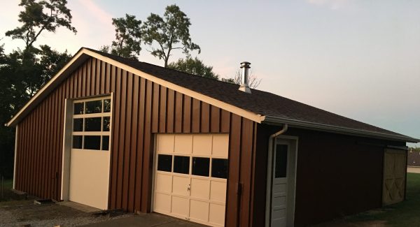 Stand alone garage refinished