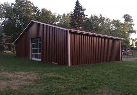 Color change for garage