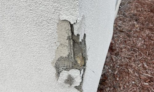 Damaged EIFS