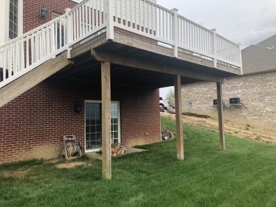 Before Deck Painting