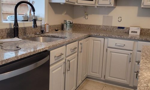 It looked like a brand new kitchen