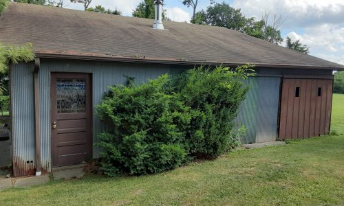 Faded Side Doors and Walls