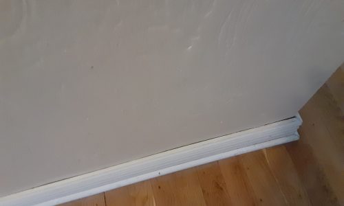 Trim pulling away from the walls