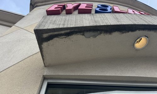 Close-Up – Mold and Dirt Accumulation