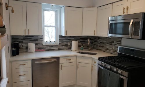 After Cabinet Painting