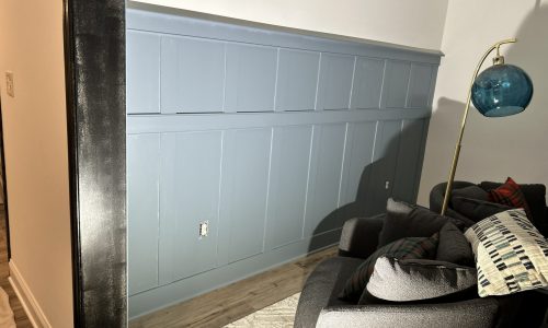 Soft Colors to Compliment Black Trim