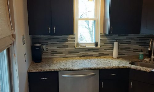 Before Cabinet Painting