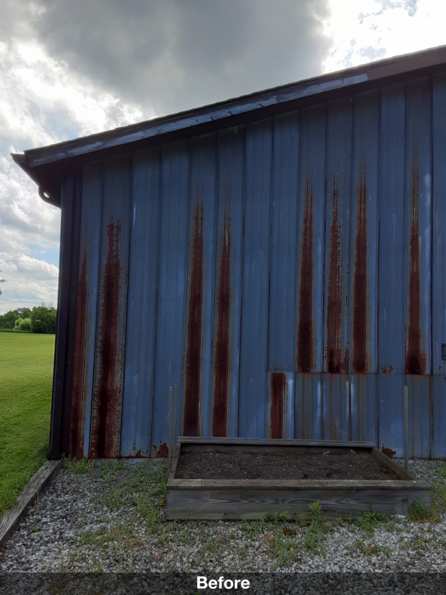 Rusted garage siding Preview Image 10