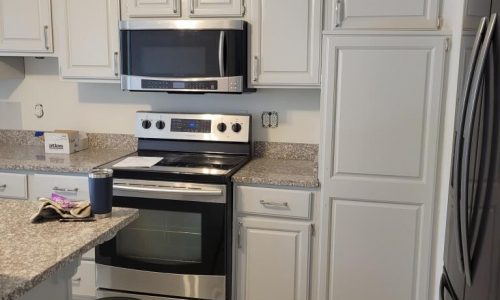 A kitchen bright enough to be inviting