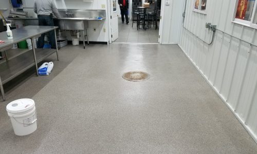 Polyurea Floor for Industrial Building