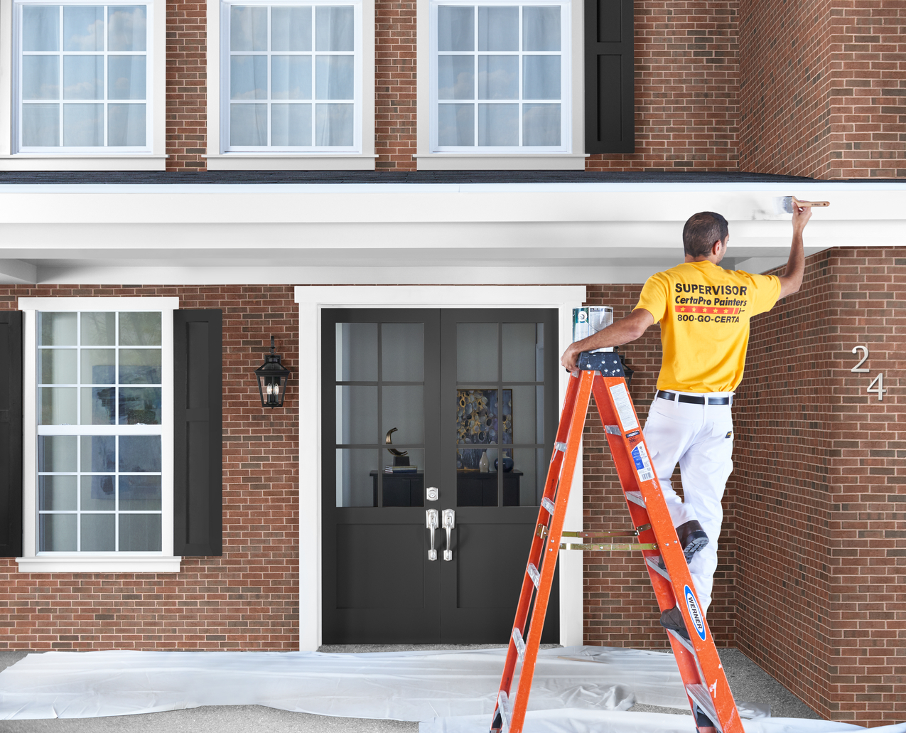 Painting a Brick Exterior