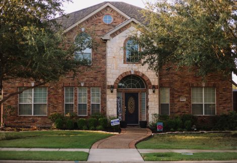 Two-Tone Brick Painting in Frisco, TX