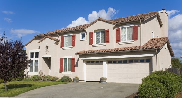 Stucco Tan Home Exterior