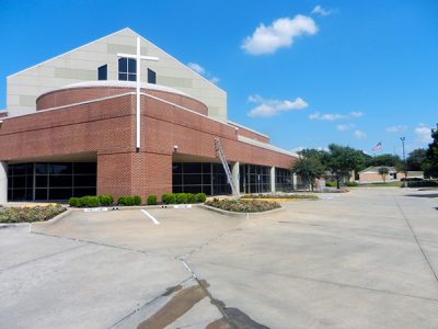 Brick Exterior Painting at Shiloh Baptist Church