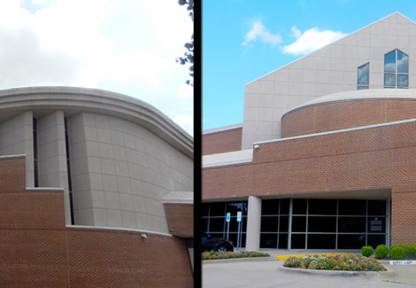 Brick Exterior Painting at Shiloh Baptist Church