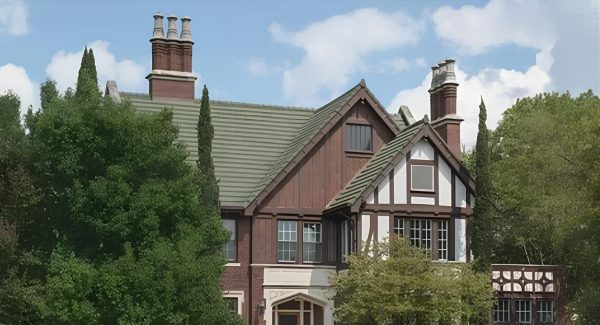 Brown and White Exterior