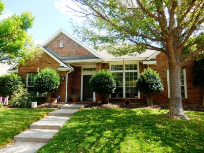 Exterior painting by CertaPro house painters in The Colony, TX