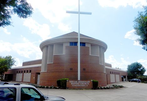 Brick Exterior Painting at Shiloh Baptist Church