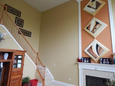 Interior painting by CertaPro house painters of Northville, MI