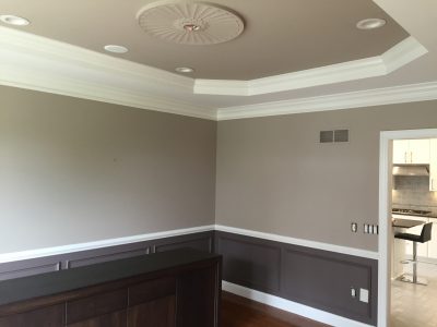 Interior house painting by CertaPro painters in Plymouth, MI