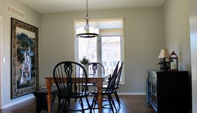 Interior dining room painting by CertaPro Painters in Plymouth, MI