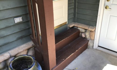 Wear and Tear on Porch