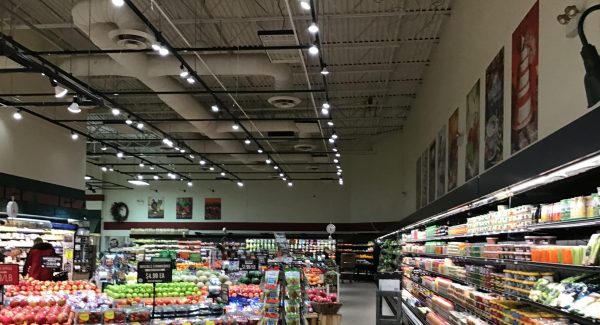 Grocery store interior