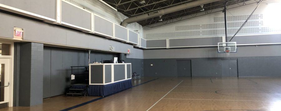 Interior Gym repainted with gray colors Preview Image 1