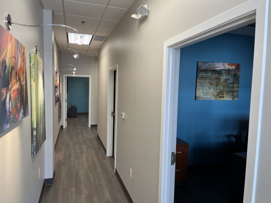 Office painting Hallway Repainted Beige Preview Image 1