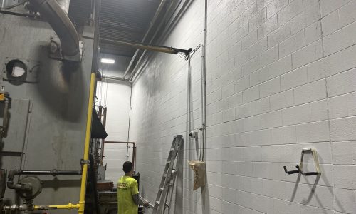 Our Teams Painting the Walls