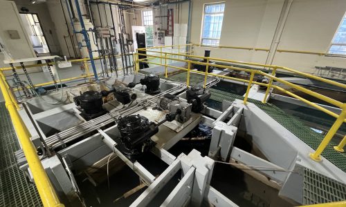 Before View of Water Treatment Facility