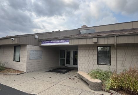 Exterior Painting at Plymouth Christian Academy