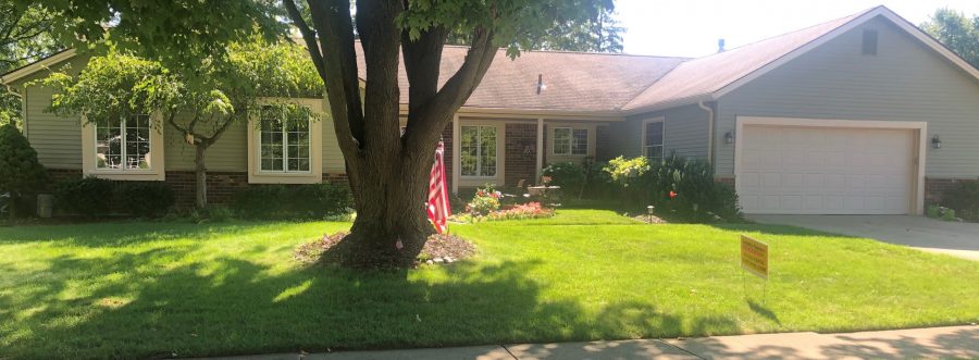 Repainted Plymouth home