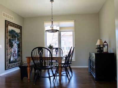 Interior dining room painting by CertaPro Painters in Plymouth, MI