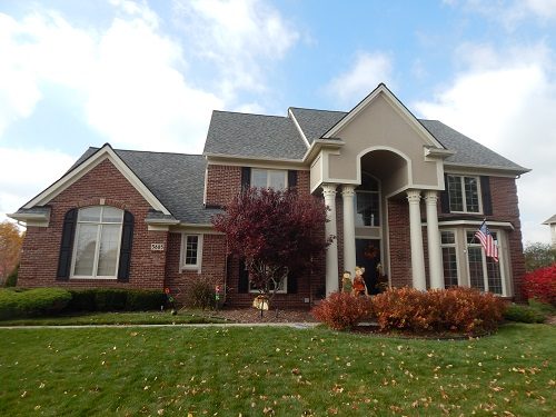 Exterior painting by CertaPro house painters in Canton, MI