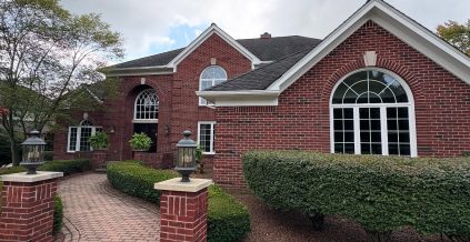 Brick Exterior Painting