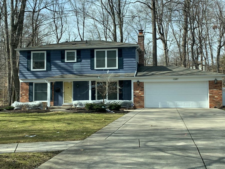 Front Exterior Refinish