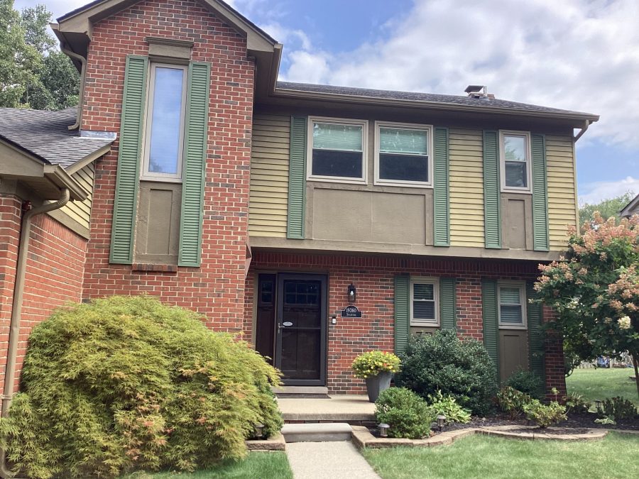 exterior repaint in Livonia - before Preview Image 1