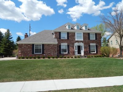 Exterior house painting by CertaPro painters in Plymouth, MI