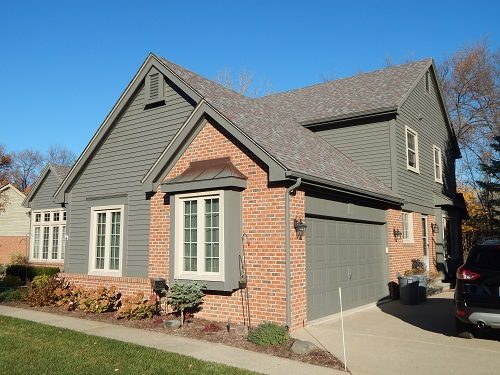 Exterior house painting by CertaPro painters in Plymouth, MI